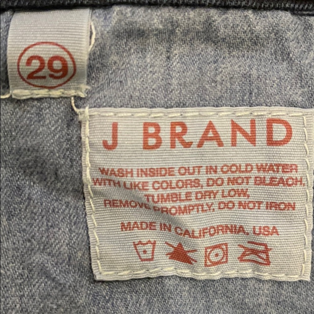 J Brand Blue denim skinny jean - Picture 7 of 7